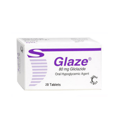 Glaze 80 mg 20 Tablets