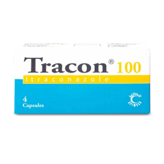 Tracon 100 mg 4 Capsules