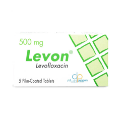Levon 500 mg 5 film-coated Tablets