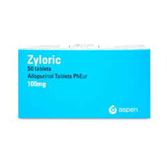 Zyloric 100 mg 50 Tablets