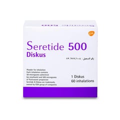 Seretide 500 mcg Diskus 60 Dose
