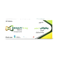 Rexulti 2 mg 28 Tablets
