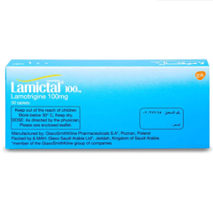 Lamictal 100 mg 30 Tablets