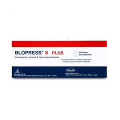 Blopress-Plus 8/12.5 mg 28 Tablets