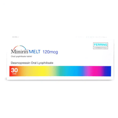Minirin Melt 120 mcg 30 Tablets