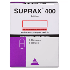 SUPRAX 400mg 6 Capsules