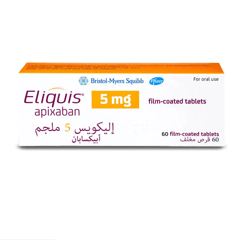 Eliquis 5 mg 60 Tablets
