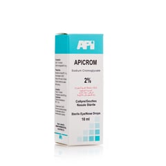 Apicrom 2 % Eye Drops 10 ml
