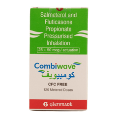 Combiwave 25 / 50 Mcg 1 Inhaler 120 dose