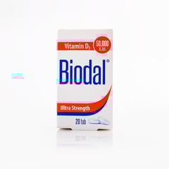 BIODAL 50000IU 20 TABLET