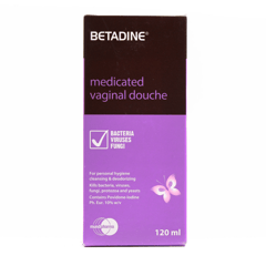 Betadine 10% W/V Vaginal Douche 120ml