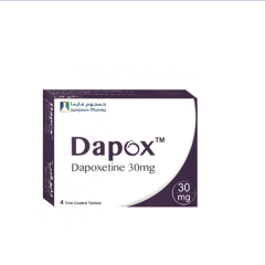Dapox 30 mg 4 Tablets