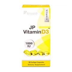 JP Vitamin D3 1000 IU 60 Capsules