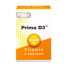 بريما، فيتامين د 3 10,000 وحدة دولية مكمل فيتامين د 30 كبسولة
