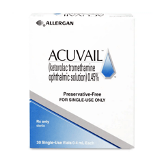 Acuvail 0.45% Eye Drops 30 Minims 0.4 ml