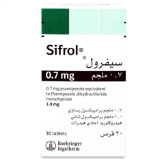 Sifrol 0.7 mg 30 Tablets