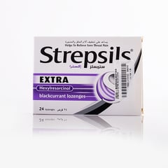 STREPSILS EXTRA 24 LOZENGES