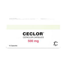 Ceclor 500 mg Capsules