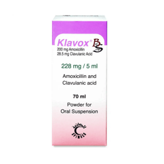 Klavox 228 mg Suspension 70 ml