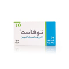 TOVAST 10 MG 30 TABLETS