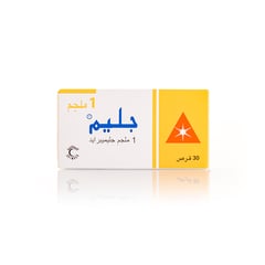 GLIM 1 MG 30 TABLETS