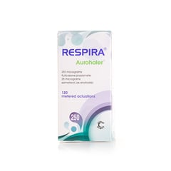 RESPIRA AUROHALER 25/250 MCG