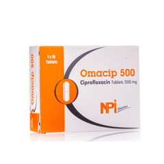 Omacip 500 mg 10 Tablets