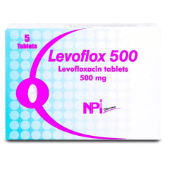 Levoflox 500 mg 5 Tablets