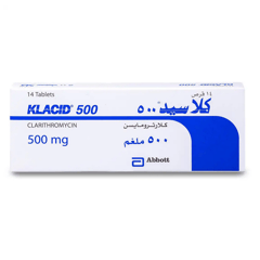 Klacid 500 mg 14 Tablets