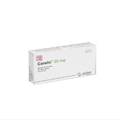 Carelio 25 mg 30 Tablets