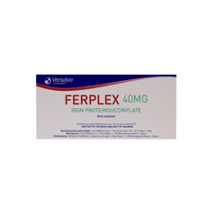 Ferplex 40 mg 20 Drinkable Vials
