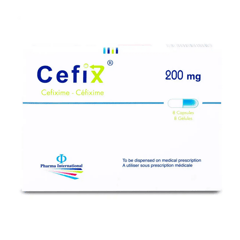 Cefix 200 mg 8 Capsules