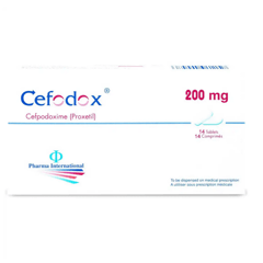 Cefodox 200 mg 14 Tablets