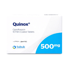 Quinox 500 mg 10 Tablets
