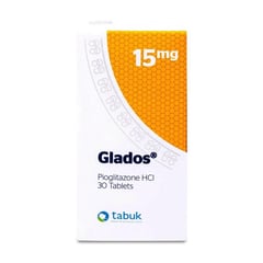 Glados 15 mg 30 Tablets