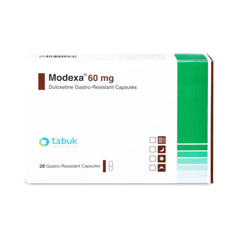 Modexa 60 mg 28 capsules