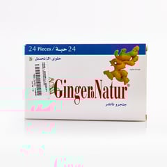 GINGERO NATUR 24 LOZENGES