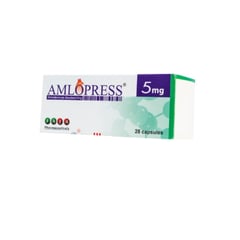 Amlopress 5 mg 28 Capsules