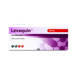Levaquin 500 mg 5 Tablets