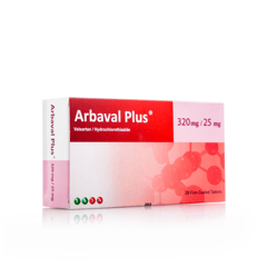 Arbaval Plus 320 / 25 mg 28 Tablets