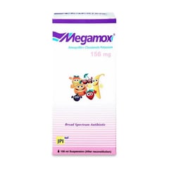 Megamox 156 mg Suspension 100 ml