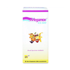 Megamox Es  Suspension 600 mg 100 ml