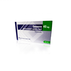 Emanera 40 mg 28 Capsules