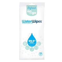 WaterWipes Sports & Travel Wipes - 28 Wipes