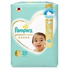 PAMPERS PREMIUM CARE SIZE (5) 11-16 KG 20 DIAPERS