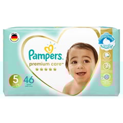 PAMPERS PREMIUM CARE SIZE (5) 11-18 KG 46 DIAPERS