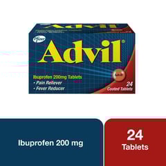 ADVIL 200MG 24 TABLET