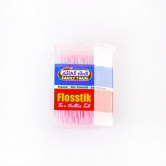 FAMILY TRAIN FLOSSTIK TOOTHPICK 150 PIECES