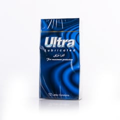 ULTRA CONDOM LUBRICATED 12 PIECES