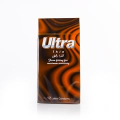 ULTRA CONDOM THIN 12 PIECES